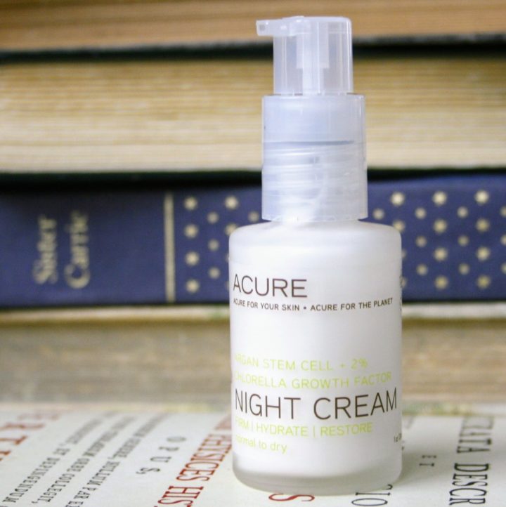 acure night cream review