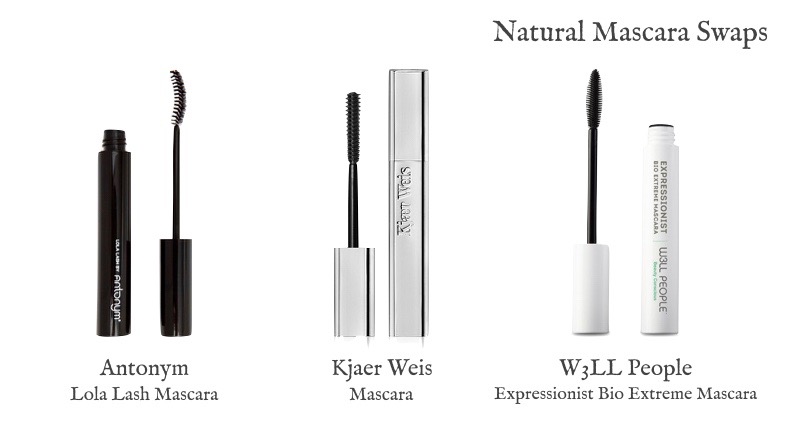 Swapping your old makeup for new, natural stuff? Here's three natural alternatives for Dior Diorshow Mascara. Options from Antonym, Kjaer Weis & W3LL People.